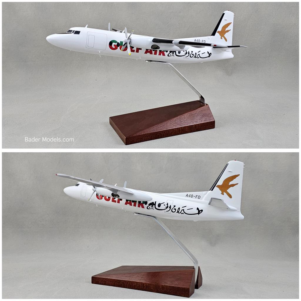 Gulf Air - Fokker F27 - (1:72)